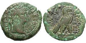 1 Diobol Imperio romano (27BC-395) Bronce Nerón (37- 68)