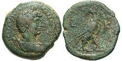 1 Diobol Roman Empire (27BC-395) Bronze Hadrian  (76 - 138) 