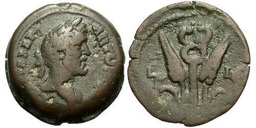 1 Diobol Impero romano (27BC-395) Bronzo Antonino Pio  (86-161)