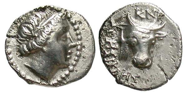 1 Diobol Antigua Grecia (1100BC-330) Plata 