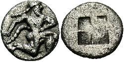 1 Diobol Ancient Greece (1100BC-330) Silver 