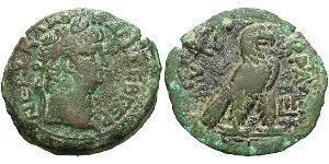 1 Diobol Римская империя (27BC-395) Бронза Нерон (37- 68)