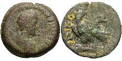 1 Diobol Римська імперія (27BC-395) Бронза Коммод (161-192)