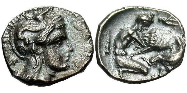 1 Diobol Ancient Greece (1100BC-330) 銀 