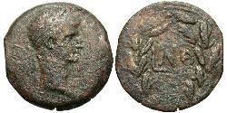 1 Diobol 羅馬帝國 青铜 Augustus (63BC- 14) 