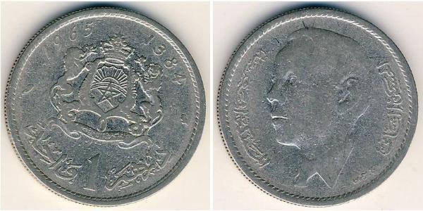 1 Dirham Marocco Nichel 