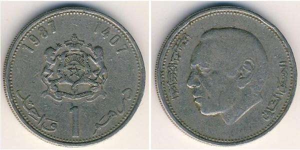 1 Dirham Marocco Rame/Nichel 