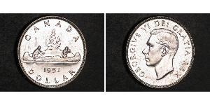 1 Dollar Canada Argent George VI (1895-1952)