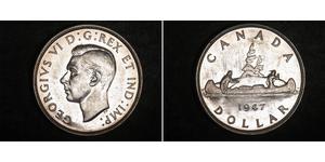 1 Dollar Canada Argent George VI (1895-1952)