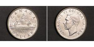 1 Dollar Canada Argent George VI (1895-1952)