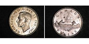 1 Dollar Canada Argent George VI (1895-1952)