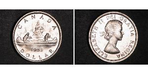 1 Dollar Canada Argent Elizabeth II (1926-2022)