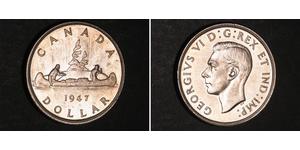 1 Dollar Canada Argent George VI (1895-1952)