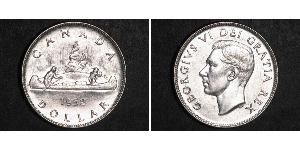 1 Dollar Canada Argent George VI (1895-1952)