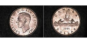 1 Dollar Canada Argent George VI (1895-1952)