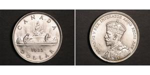 1 Dollar Canada Argent George V (1865-1936)