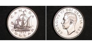 1 Dollar Canada Argent George VI (1895-1952)