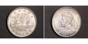 1 Dollar Canada Argent George V (1865-1936)