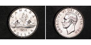 1 Dollar Canada Argent George VI (1895-1952)