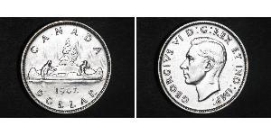 1 Dollar Canada Argent George VI (1895-1952)