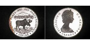 1 Dollar Canada Argent Elizabeth II (1926-2022)