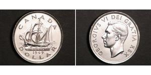 1 Dollar Canada Argent George VI (1895-1952)