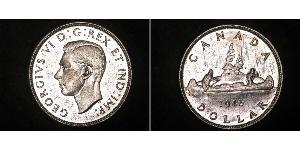 1 Dollar Canada Argent George VI (1895-1952)