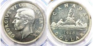 1 Dollar Canada Argent George VI (1895-1952)