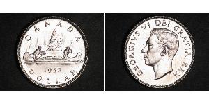 1 Dollar Canada Argent George VI (1895-1952)