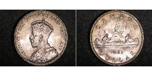 1 Dollar Canada Argent George V (1865-1936)