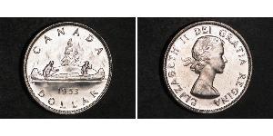 1 Dollar Canada Argent Elizabeth II (1926-2022)