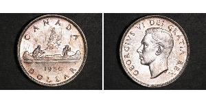 1 Dollar Canada Argent George VI (1895-1952)