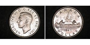 1 Dollar Canada Argent George VI (1895-1952)