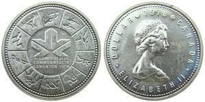 1 Dollar Canada Argent Elizabeth II (1926-2022)