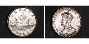 1 Dollar Canada Argent George V (1865-1936)