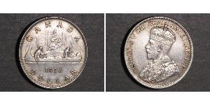 1 Dollar Canada Argent George V (1865-1936)