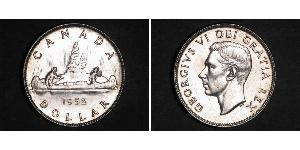 1 Dollar Canada Argent George VI (1895-1952)