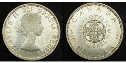 1 Dollar Canada Argent Elizabeth II (1926-2022)