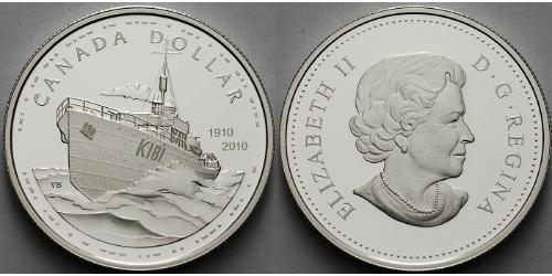 1 Dollar Canada Argent Elizabeth II (1926-2022)