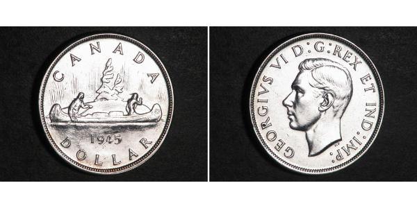 1 Dollar Canada Argent George VI (1895-1952)