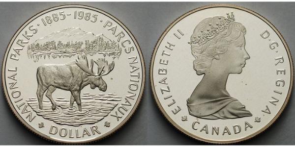 1 Dollar Canada Argent Elizabeth II (1926-2022)