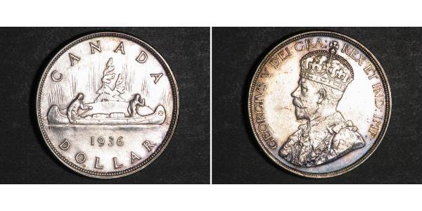 1 Dollar Canada Argent George V (1865-1936)