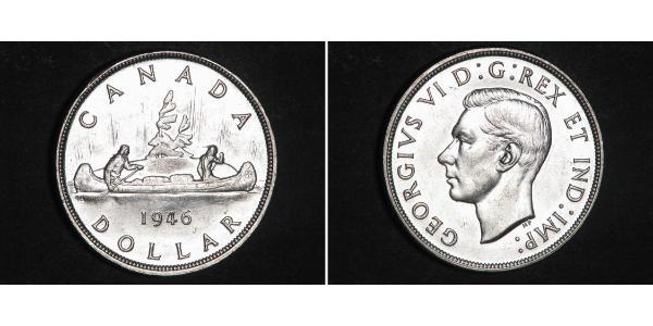 1 Dollar Canada Argent George VI (1895-1952)