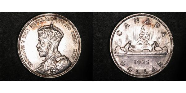 1 Dollar Canada Argent George V (1865-1936)