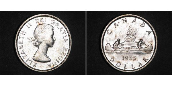 1 Dollar Canada Argent Elizabeth II (1926-2022)