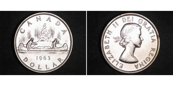 1 Dollar Canada Argent Elizabeth II (1926-2022)