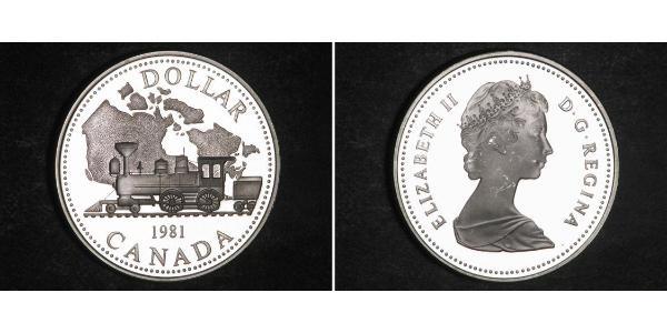 1 Dollar Canada Argent 