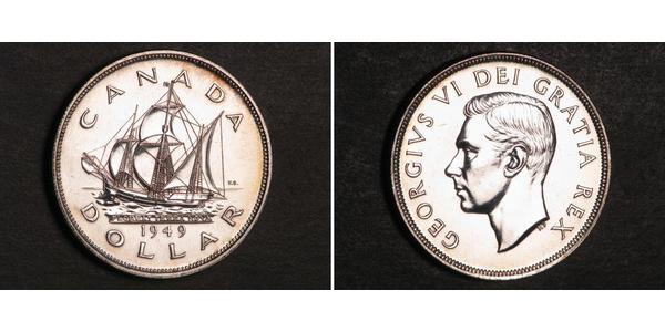 1 Dollar Canada Argent George VI (1895-1952)