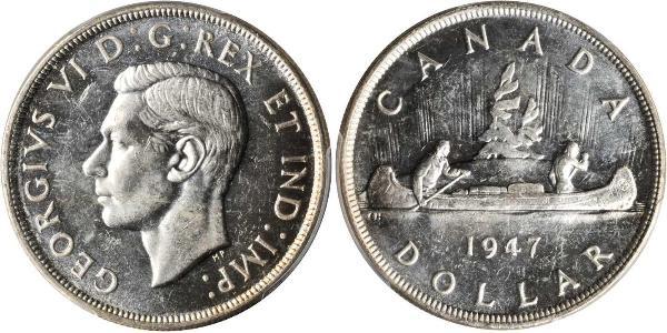 1 Dollar Canada Argent George VI (1895-1952)