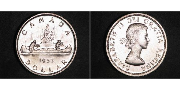 1 Dollar Canada Argent Elizabeth II (1926-2022)